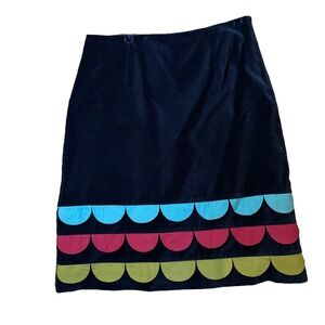 Boden Velvet Women's Skirt Size 6